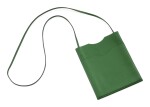 Green leather shoulder bag, Onimateau, Hermès, 2011