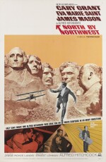 North by Northwest (1959), US re-release poster (1966)