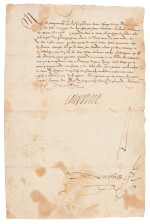 Catherine de' Medici | Letter signed, to Monsieur de Fourquevaux, about the Dutch rebellion, 13 November 1568