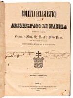 Philippines printing | Coleccion de Autos Acordados, 1861-1866  [and] Boletin Eclesiastico, 1883-86