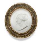 A Portrait Relief of Elizabeth Ward Thomas