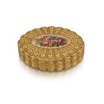 A gold and enamel snuff box for the Ottoman market, Moulinié, Bautte & Moynier, Geneva, 1816-1821