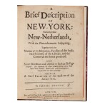 Denton, Daniel | Daniel Denton's New-York, one of "the finest American promotional tracts of the seventeenth century"