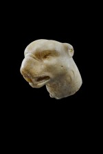 A Roman Marble Head of a Panther, circa 1st/2nd Century A.D.