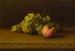 GEORGE HENRY HALL |   GRAPES AND PEACH