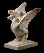 ITALIAN, 19TH CENTURY, AFTER THE ANTIQUE | HERON WITH A SALAMANDER