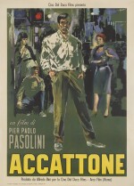 Accattone (1961), poster, Italian