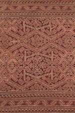 Jupe kain kebat, Iban, Sarawak, Bornéo, Indonésie, XIXème siècle | Iban kain kebat skirt, Sarawak, Borneo, Indonesia, XIXth century