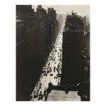 BERENICE ABBOTT | SEVENTH AVENUE LOOKING SOUTH FROM 35TH STREET