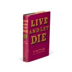 Ian Fleming | Live and Let Die, 1954, first edition, inscribed by dust-jacket artist Kenneth Lewis