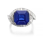 Fine Sapphire and diamond ring | 藍寶石配鑽石戒指