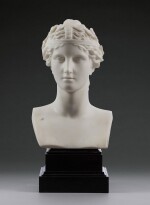ITALIAN, 19TH CENTURY | BUST OF A WOMAN IN CLASSICAL STYLE