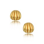 A Pair of Gold Earclips
