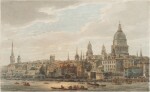 View of the City of London with St Paul's, seen from the Thames