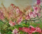 Zhou Chunya 周春芽 | Fragrant Peach Blossom 香桃花