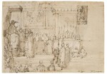 Recto and Verso: Studies for The Canonization of St. Hyacinth by Clement VIII