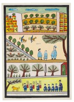 Tu bi-Shevat the Holiday of the Trees Has Arrived, Shalom Moskowitz the Galilean, Safed: [Mid-20th Century]