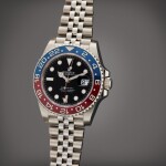 Reference 126710BLRO GMT-Master II 'Pepsi' | A stainless steel automatic dual time wristwatch with date and bracelet, Circa 2019