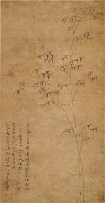 倪瓚 (款)　墨竹｜Attributed to Ni Zan, Ink Bamboo