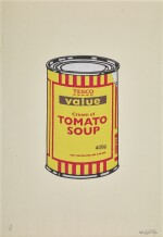BANKSY | SOUP CAN (YELLOW AND RED)