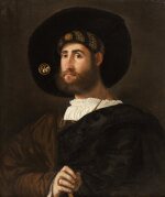 Portrait of a Bearded Man with a Sword | Portrait d'un homme barbu à l'épée