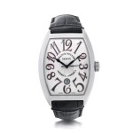  FRANCK MULLER | REFERENCE 8880 SC DT AMERICA-AMERICA  A LIMITED EDITION STAINLESS STEEL TONNEAU-SHAPED AUTOMATIC WRISTWATCH WITH DATE, CIRCA 2008