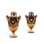 A pair of ornamental vases, probably North European, early 19th century | Paire de vases d'ornement, probablement travail de l'Europe du Nord, début du XIXe siècle