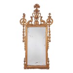A TUSCAN NEOCLASSICAL GILTWOOD MIRROR, LATE 18TH CENTURY