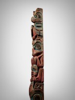 Haida Model Totem Pole