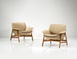 Pair of armchairs, model n. 849