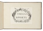 D'OYLY, SIR CHARLES | Indian Sports. [Patna:] Behar Amateur Lithographic Press, [1828?]; [And]: No. 2: Indian Sports. [Patna:] Behar Amateur Lithographic Press, [1829?]