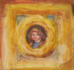 Claude Renoir en médaillon
