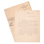 Emir Feisal, later king of Iraq | Letter signed, to Gilbert Clayton, 2 August 1918