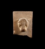 A South Arabian Limestone Bull Stele, Qataban, 3rd Century B.C./1st Century A.D.