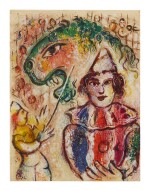 MARC CHAGALL | THE CIRCUS: ONE PLATE (M. 504; SEE C. BKS. 68)