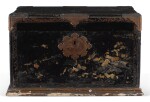 A JAPANESE EXPORT BRASS-MOUNTED LACQUER CHEST, EARLY 18TH CENTURY
