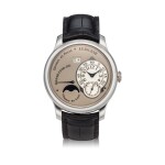 Octa Lune  A platinum automatic wristwatch with date, power reserve indication and moon phases, Circa 2010