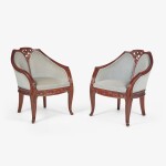 Pair of "Pommes de Pin" Armchairs