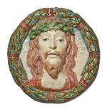 Relief Roundel with the head of Christ