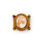 Cameo brooch [Broche camée], late 19th cenruty [fin du XIXème siècle]