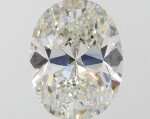 A 2.01 Carat Oval-Shaped Diamond, J Color, VVS1 Clarity