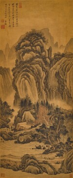 Attributed to Wang Jian, Landscape after Fan Kuan | 王鑑(款) 仿范寬山水