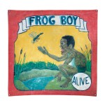 FROG BOY SIDE SHOW PAINTING, EARLY 20TH CENTURY