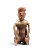 Personnage assis, Nayarit, Mexique, Protoclassique, 100 AV. J.-C.-250 AP. J.-C. | Nayarit seated figure, Mexico, Protoclassic, 100 BC-AD 250 