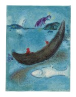 MARC CHAGALL | THE DEAD DOLPHIN AND THE THREE HUNDRED DRACHMAS (M. 338; SEE C. BKS. 46)