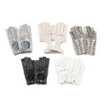 Causse, Set of five pairs of lambskin gloves, circa 2000