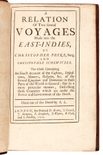 Frick and Schweitzer | A relation of two several voyages made into the East-Indies, 1700