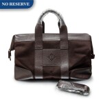 PATEK PHILIPPE | A BROWN LEATHER AND CANVAS CARRYING PHYSICIAN'S BAG, CIRCA 2012
