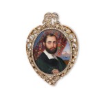 Portrait of a gentleman, traditionally identified as Prince Louis, Count of Aquila | Porträt eines Edelmanns, generell identifiziert als Prinz Louis, Herzog von Aquilien