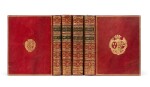 Traités sur les coutumes anglo-normandes. 1776. 4 vol. in-4. Armes comtesse de Provence et comtesse d'Artois.